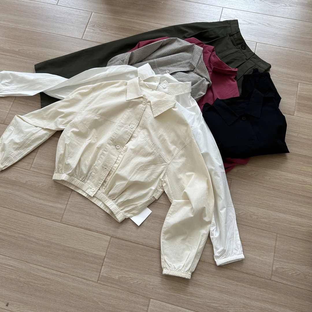 【年中清仓2】韩版棉质小外套衬衫