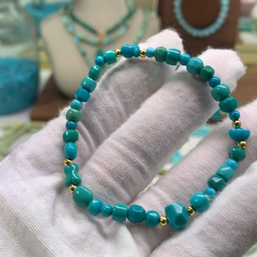 绿松石未镶嵌配饰