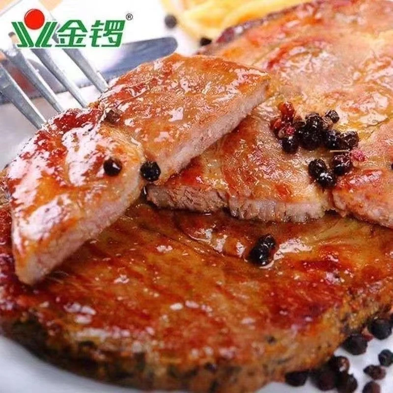 金锣猪排纯猪肉煎烤炸独立包装80克原味里脊肉黑胡椒味鲜嫩