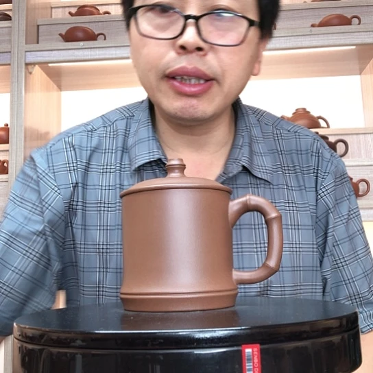 茶杯紫泥雅竹杯容量400