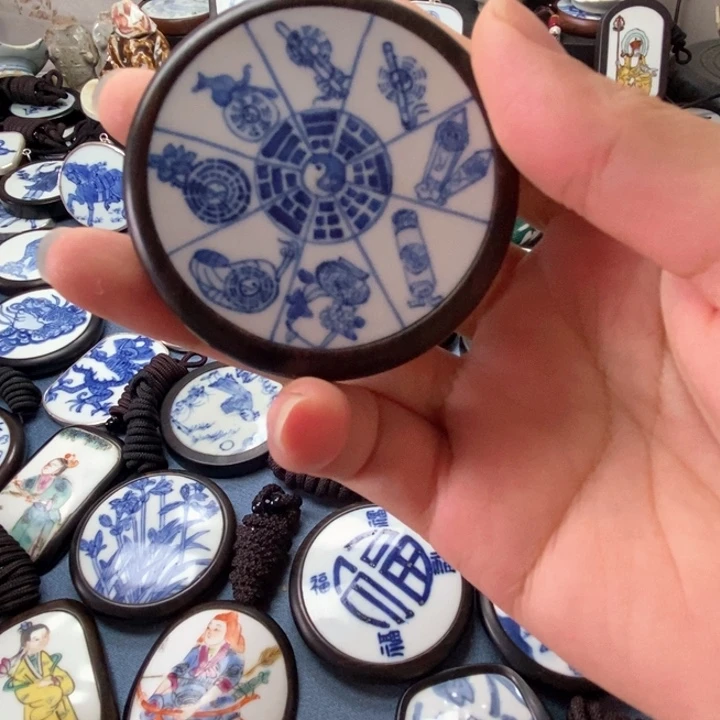 山****瓷片挂件镶嵌镶嵌瓷片挂件