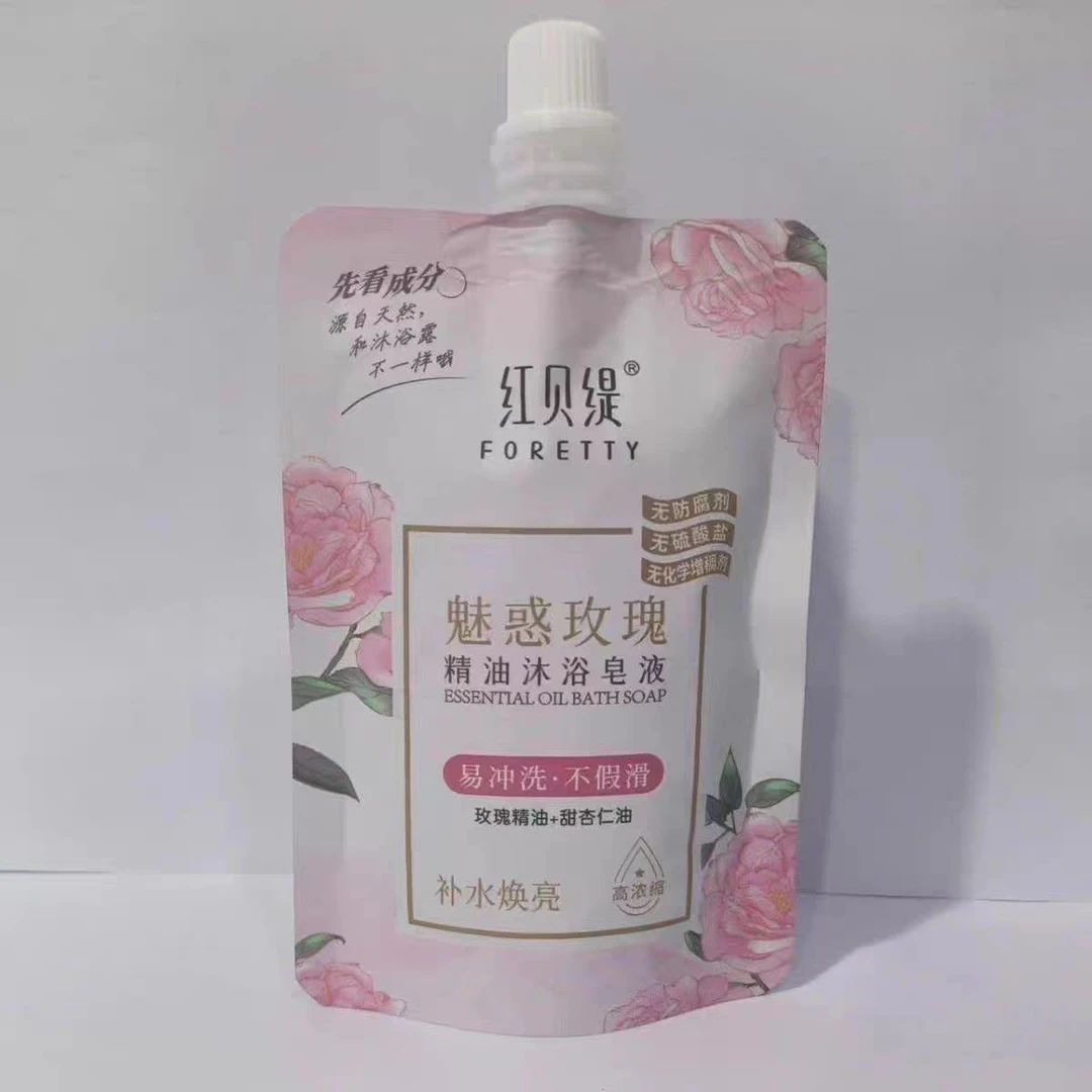 魅惑玫瑰沐浴皂液