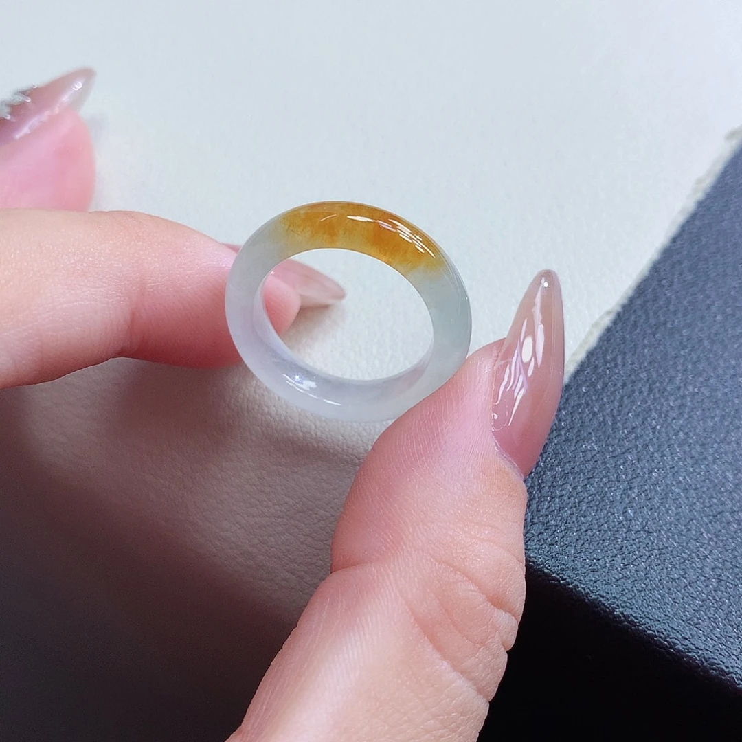 未镶嵌戒指翡翠10-11号