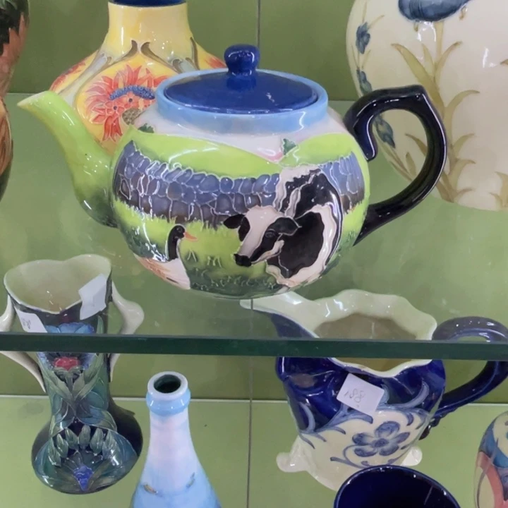 500ml珐琅彩茶壶一个