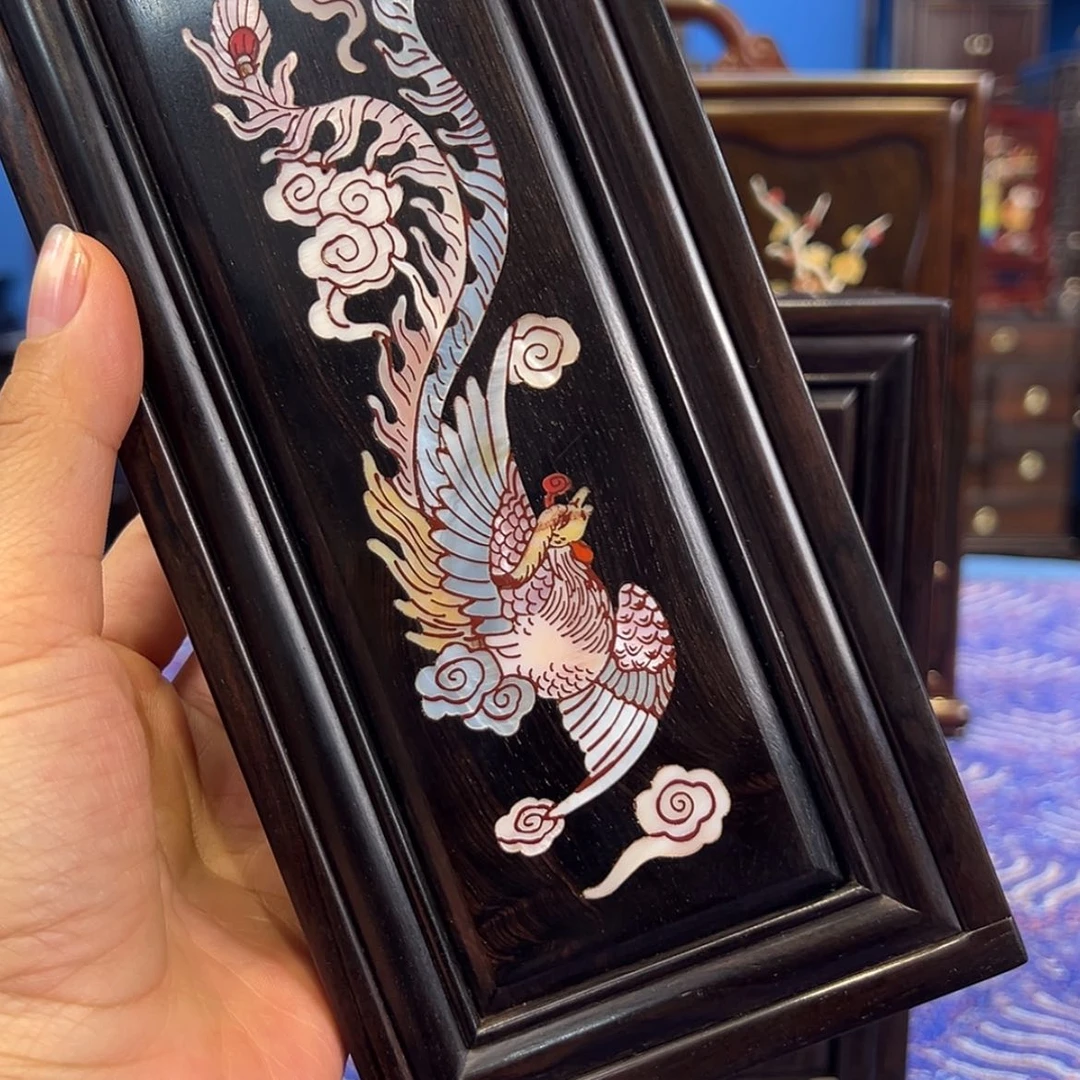 【闪购商品】黑酸枝木类成套家具紫光檀盒子