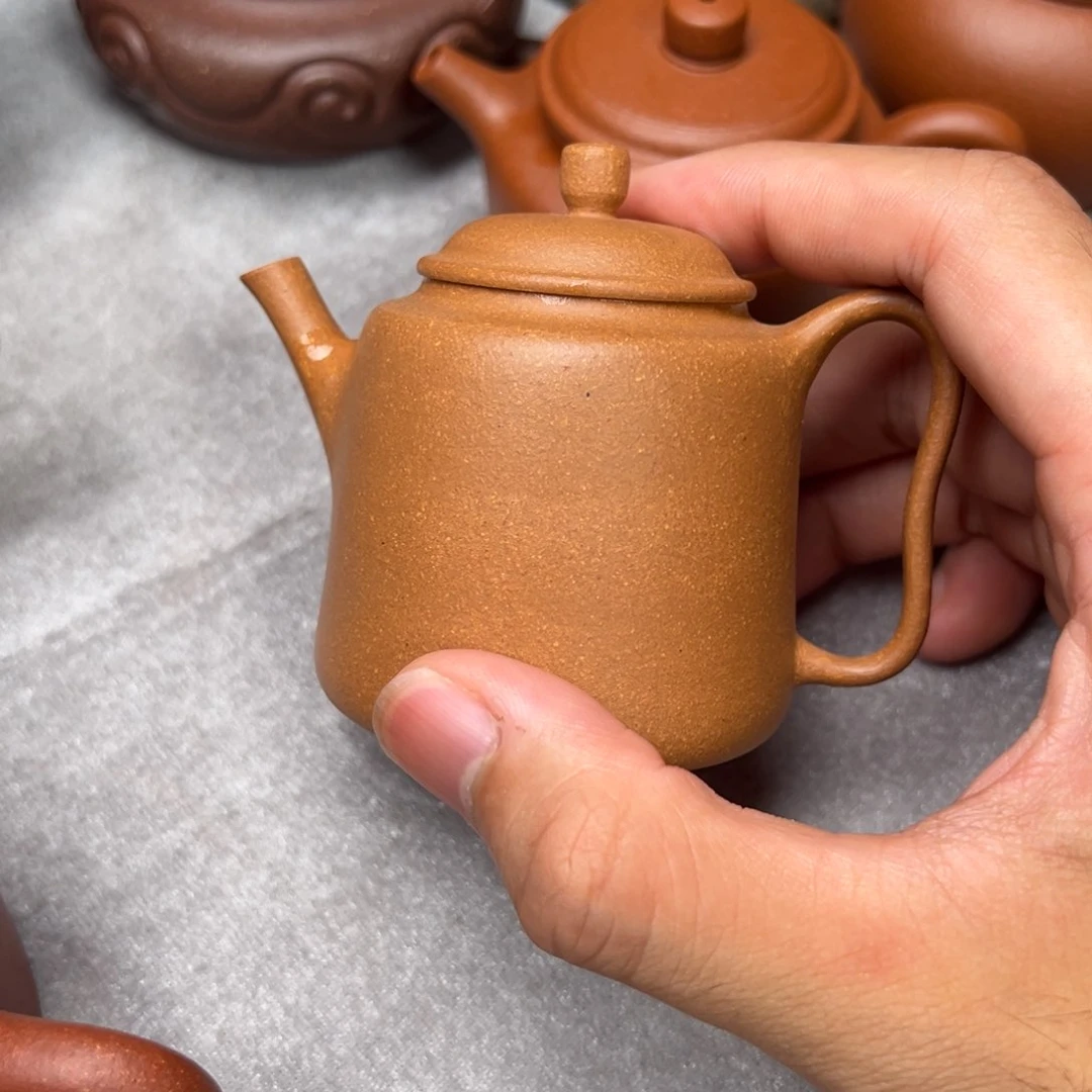 茶壶紫砂黄金段集直100cc