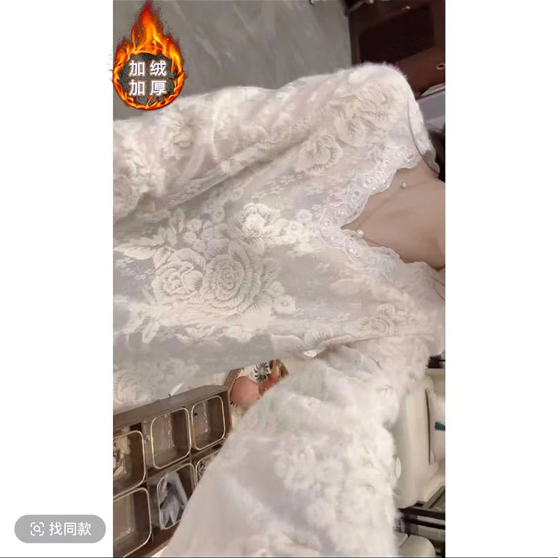 重工金丝线万针刺绣富贵花朵时尚百搭休闲舒适拼色简约潮流衬衫