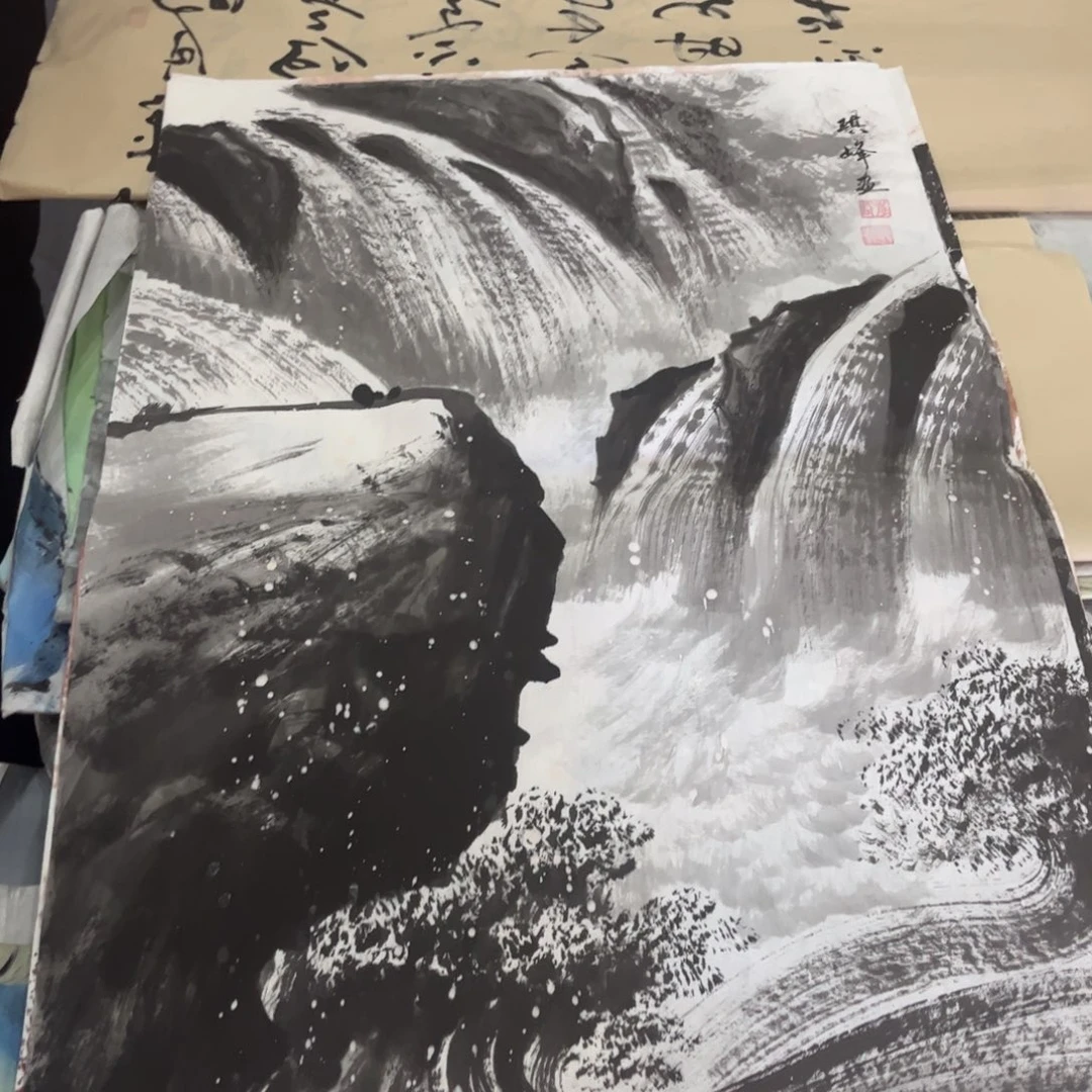 国画ZH精品国画单幅任发