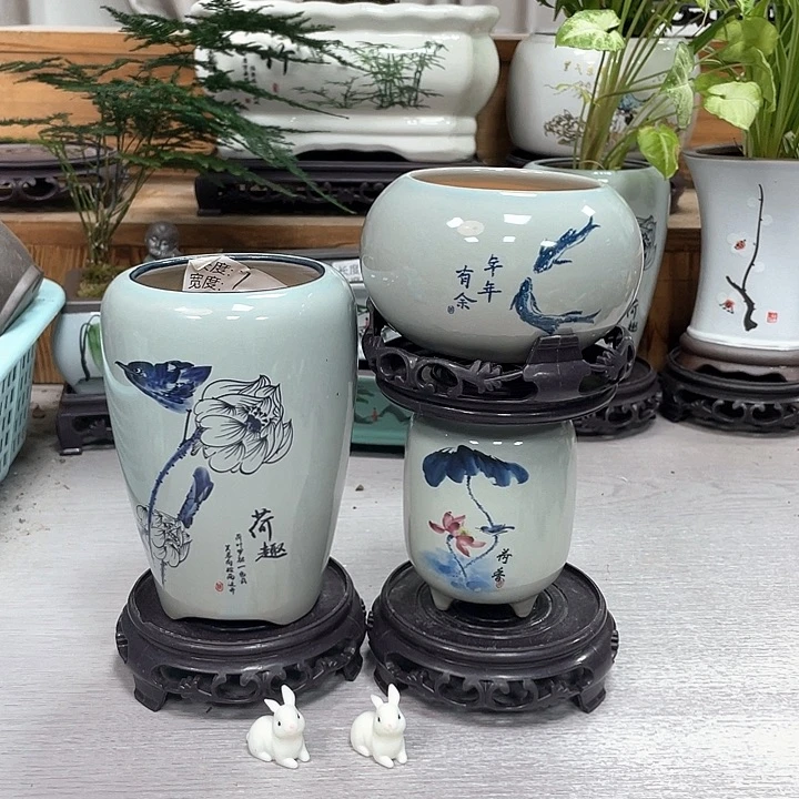 花盆精美陶瓷双11抢购福利