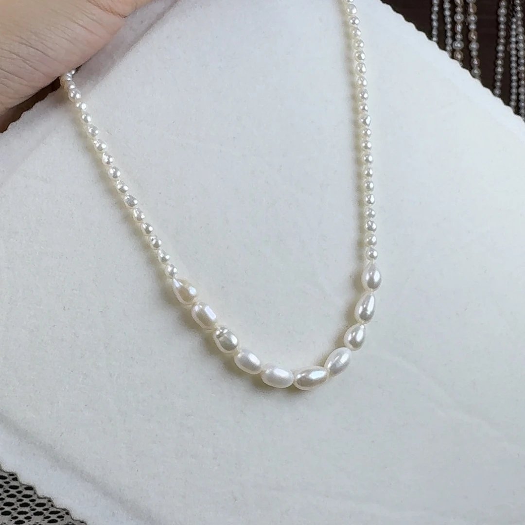 未镶嵌项链淡水珍珠