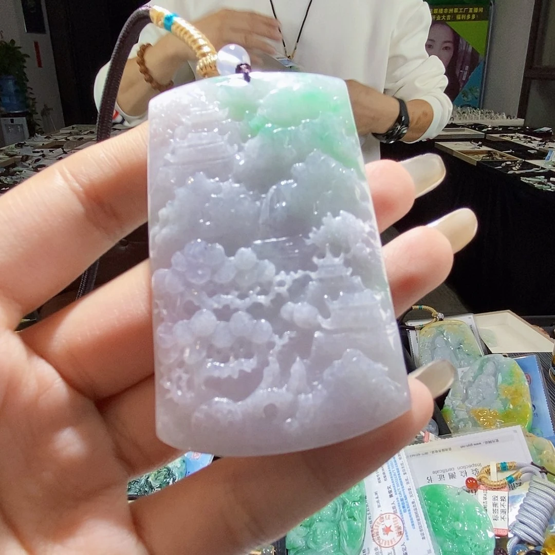 颈饰未镶嵌翡翠翡翠