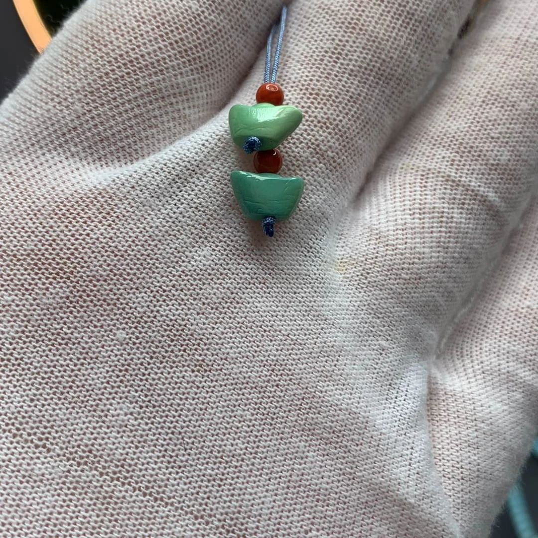 绿松石挂件未镶嵌