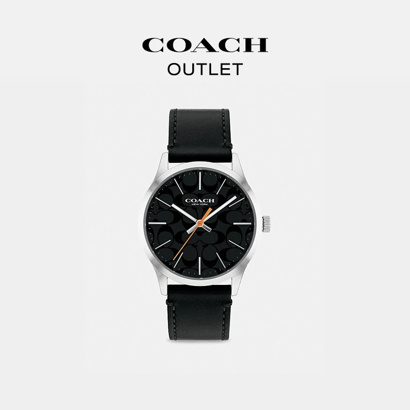 【仓库无A+下架】COACH/蔻驰奥莱  BAXTER腕表，39MM
