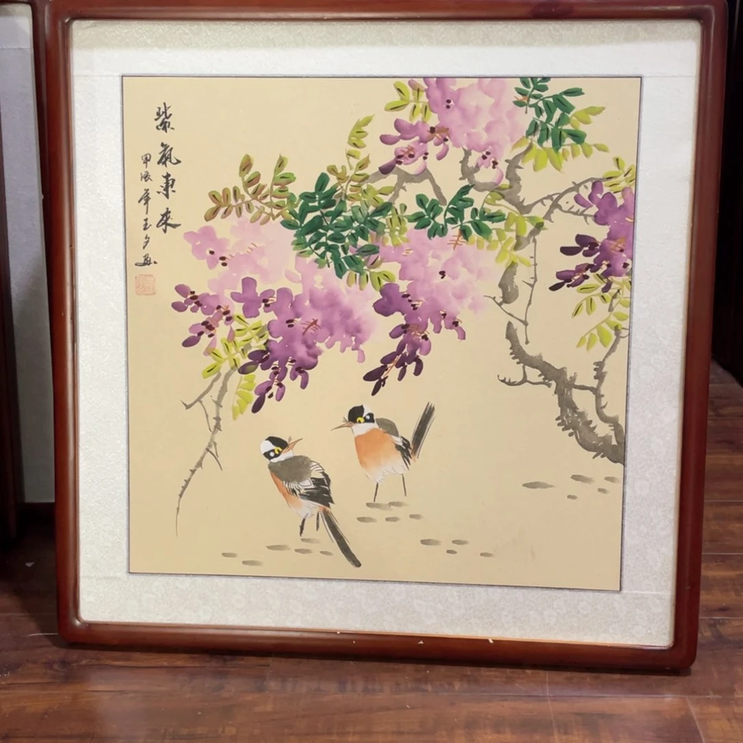 国画带框尺寸63*63厘米