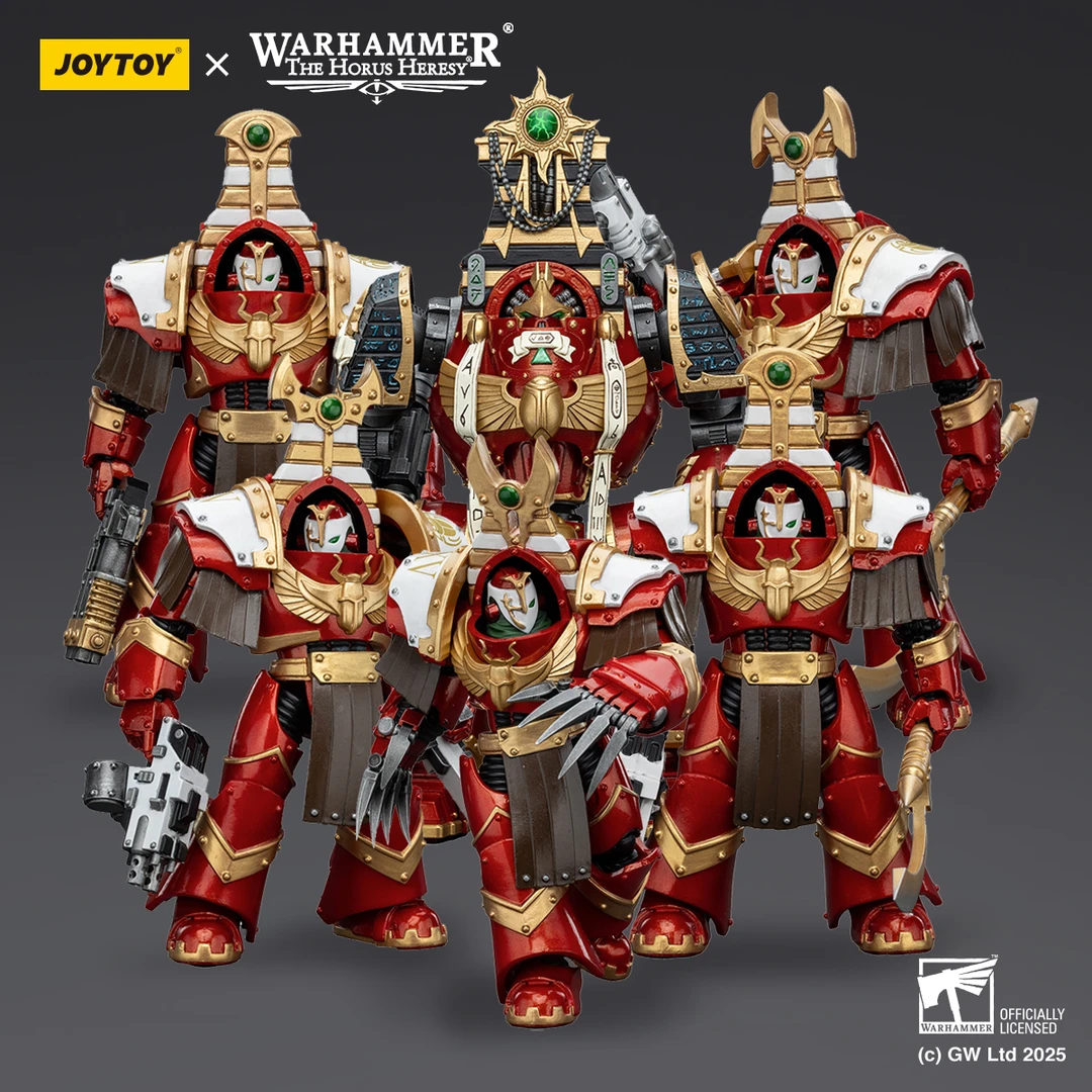 JOYTOY/暗源【特惠套组】战锤正版千子终结者&机甲1:18可动模玩人偶