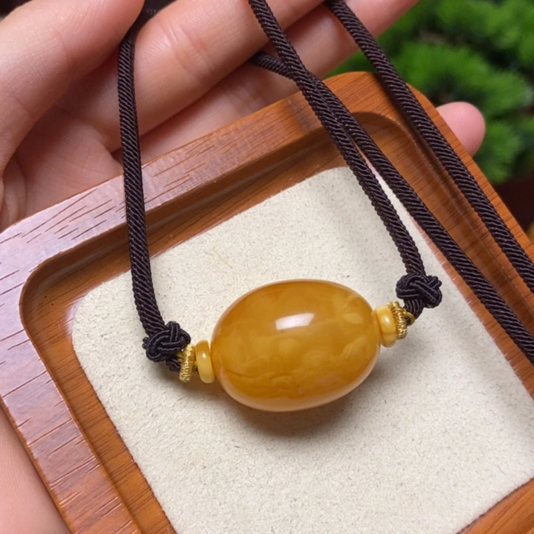 【闪购商品】蜜蜡颈饰未镶嵌项链