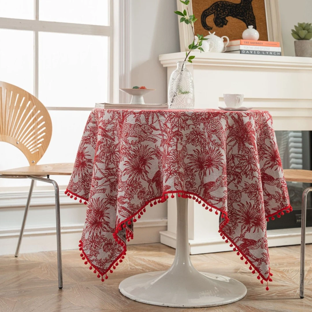 美式桌布客厅ins风餐桌布台布现代简约素色桌布台布拍照背景布