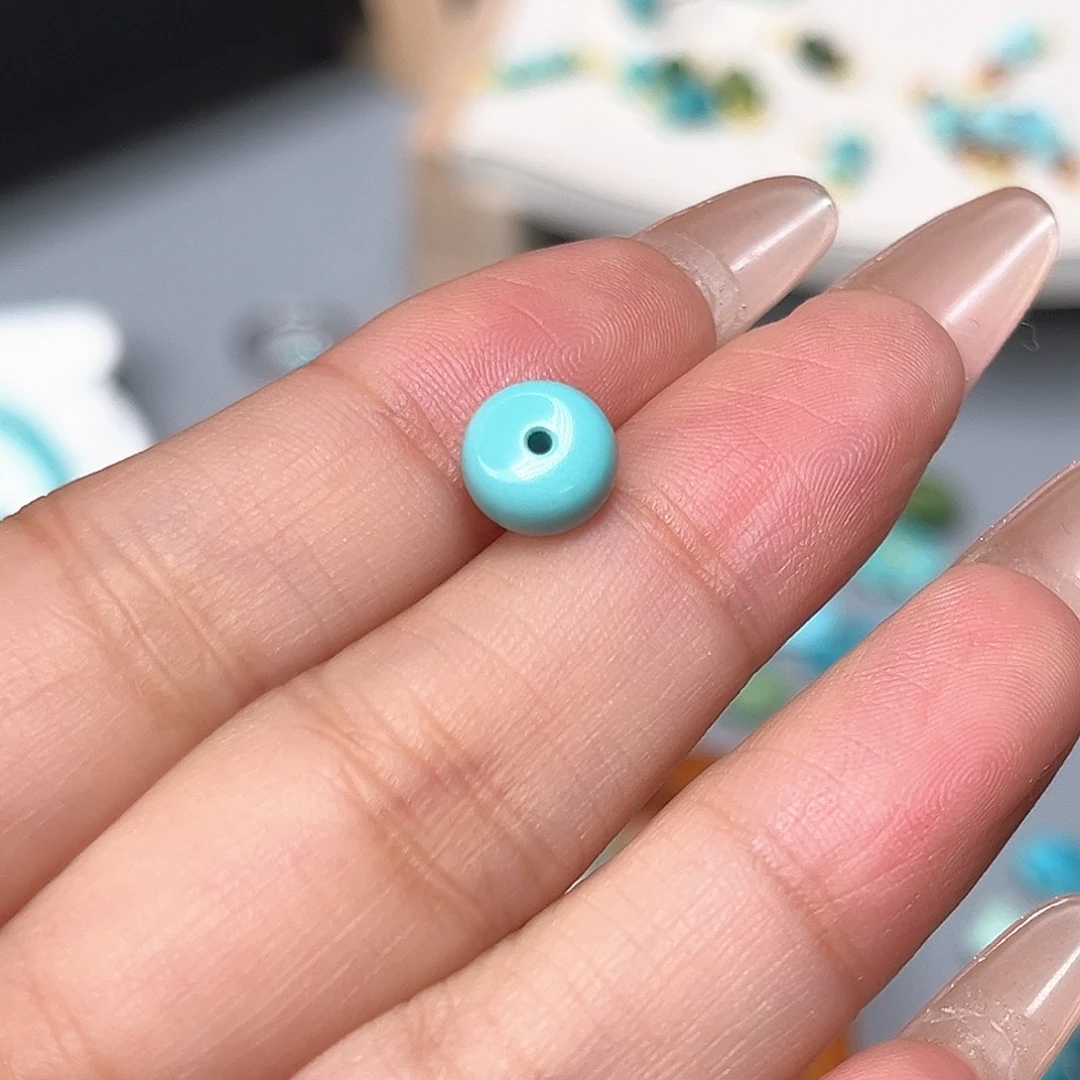 未镶嵌绿松石珠宝半成品