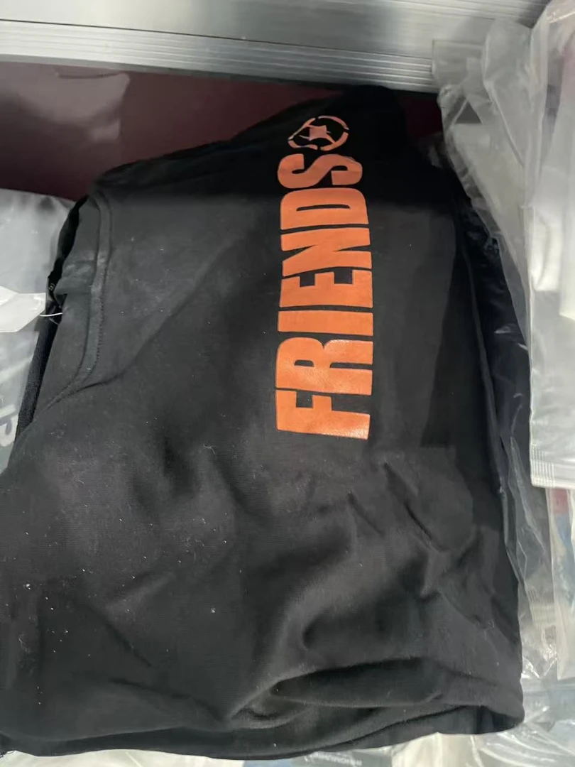 B08-春秋冬落肩袖创意长袖套头款卫衣男女休闲百搭连帽户外