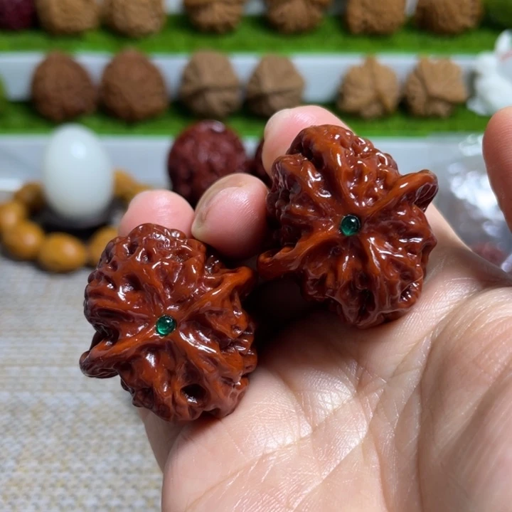 把件文玩核桃野狼