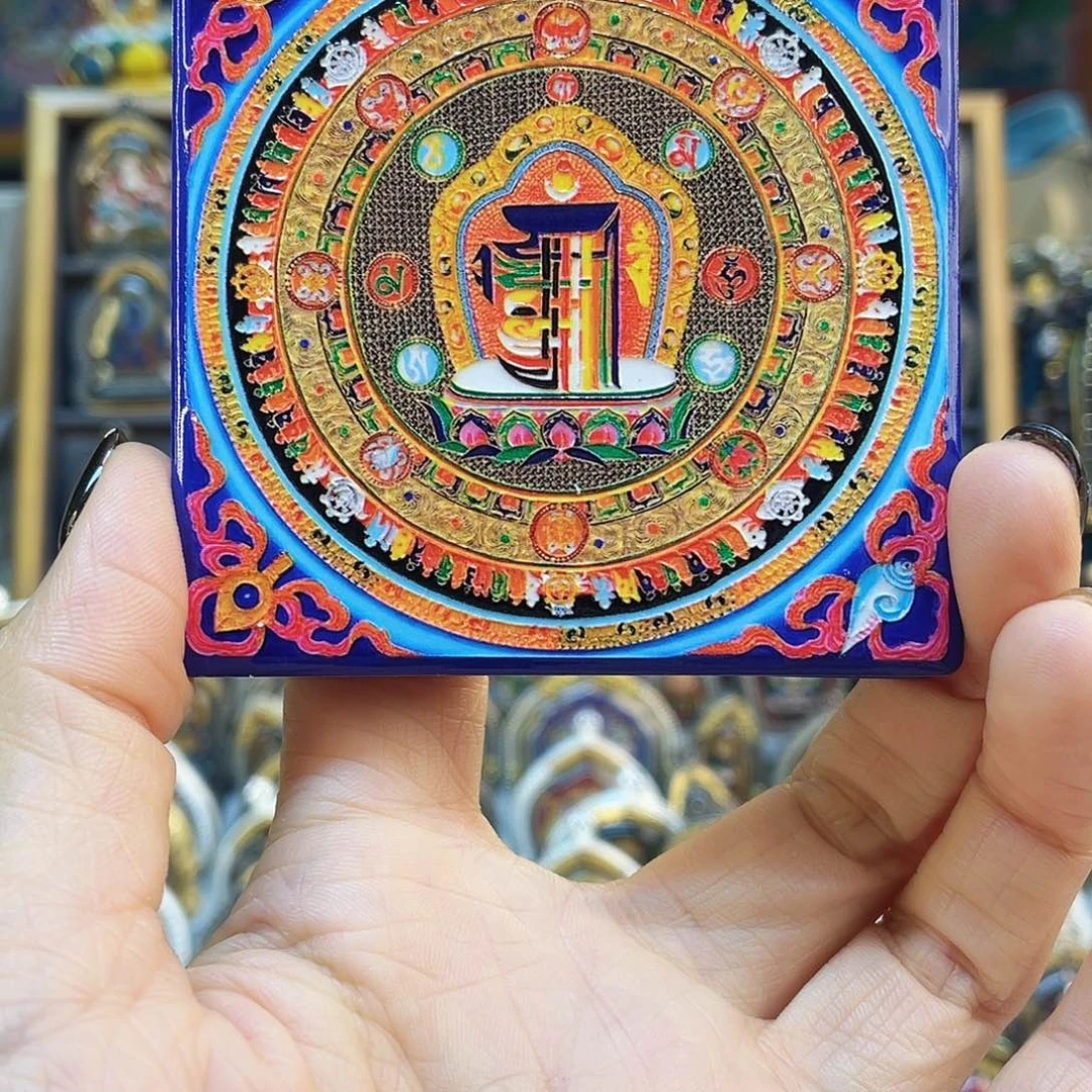 泥塑十相自在 陶瓷 冰箱贴
