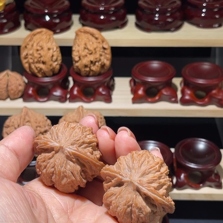 酱***蟆把件文玩核桃41磨盘