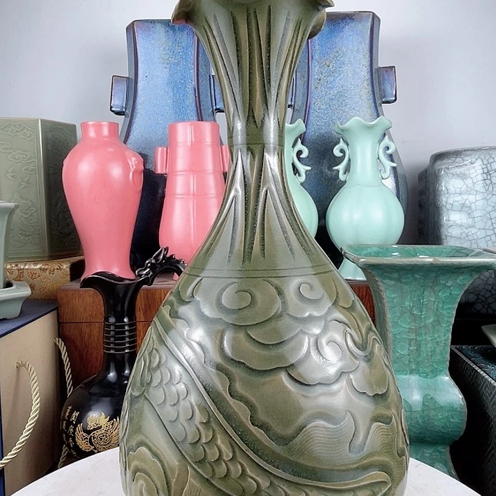 摆件手工制作陶瓷摆件