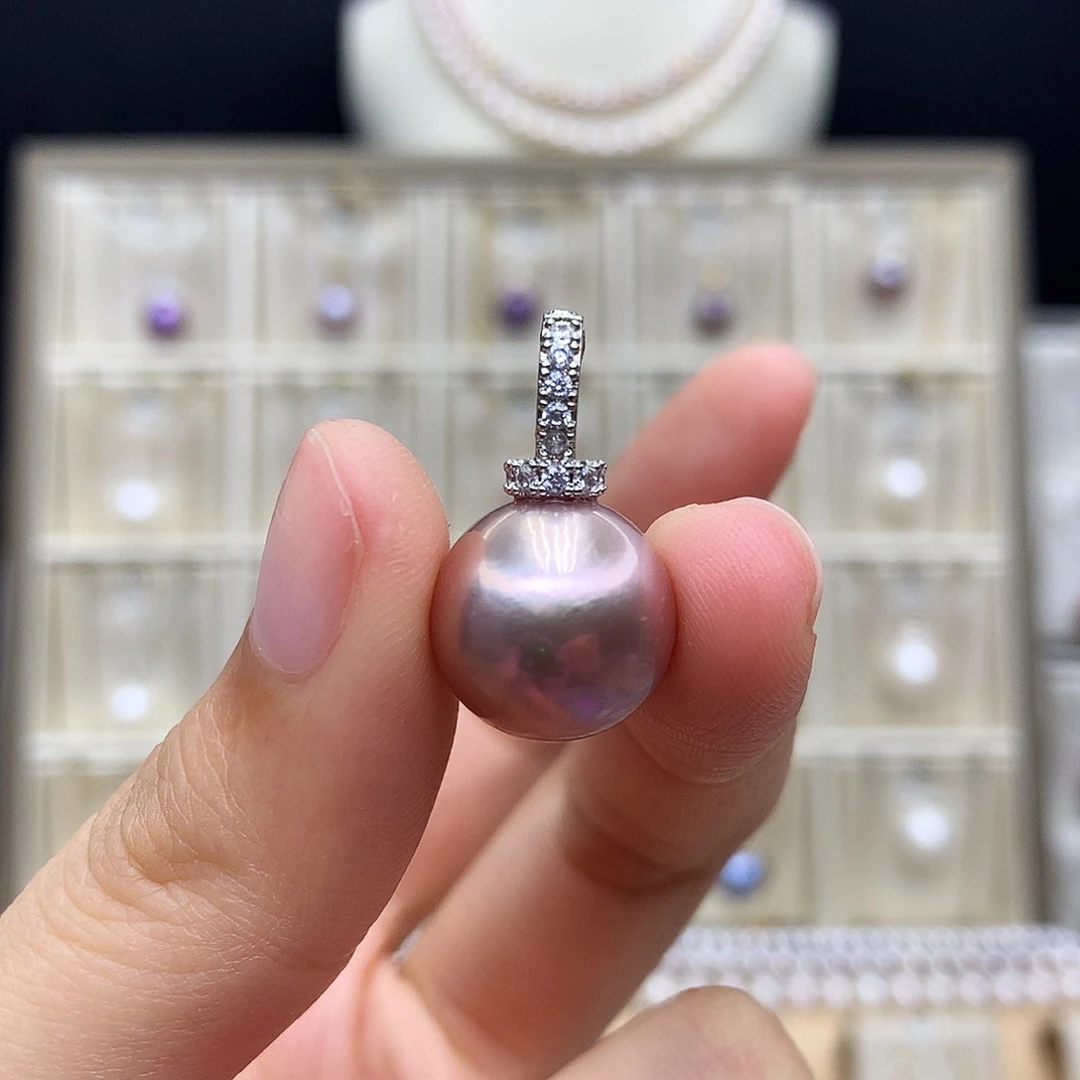 淡水珍珠颈饰合金