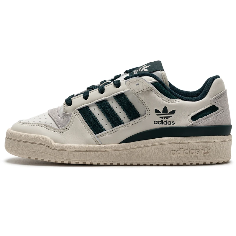 阿迪达斯三叶草板鞋男鞋女鞋秋冬新款FORUM LOW 情侣款时尚休闲鞋