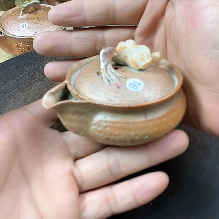 手工粗陶、柴烧茶器