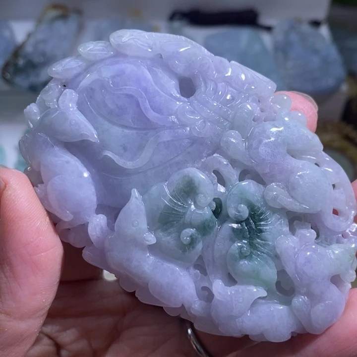 【闪购商品】颈饰未镶嵌翡翠钱袋