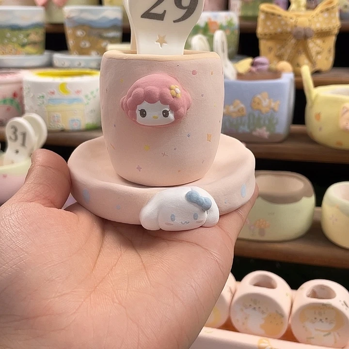 小****29……手工手绘花盆