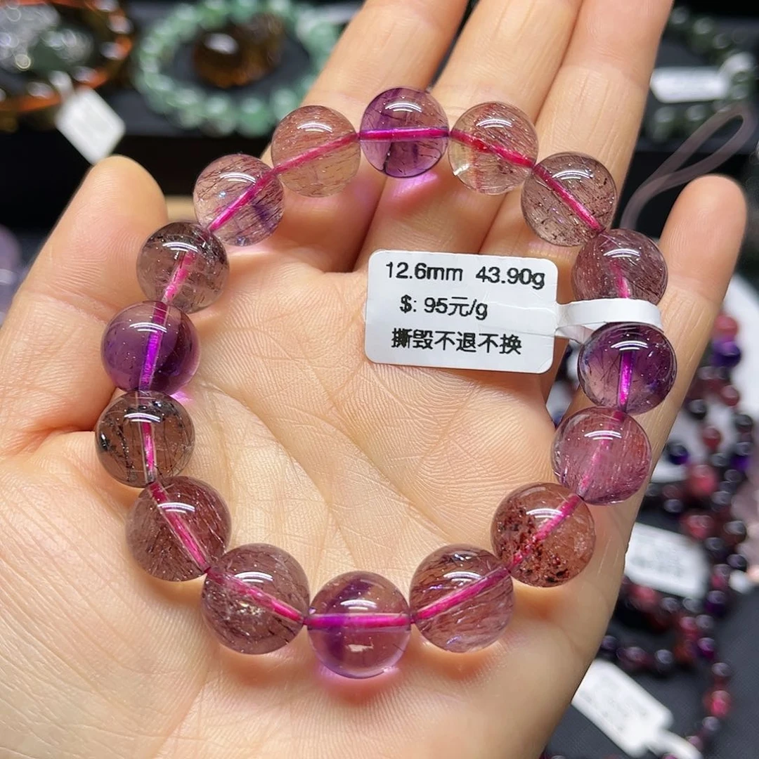 水晶手链未镶嵌天然水晶