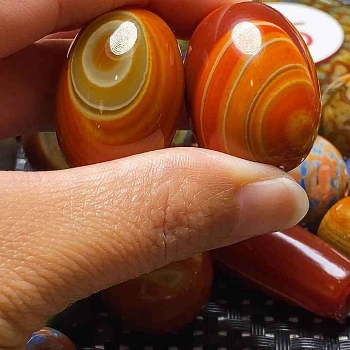 山***瑶玛瑙/玉髓未镶嵌颈饰