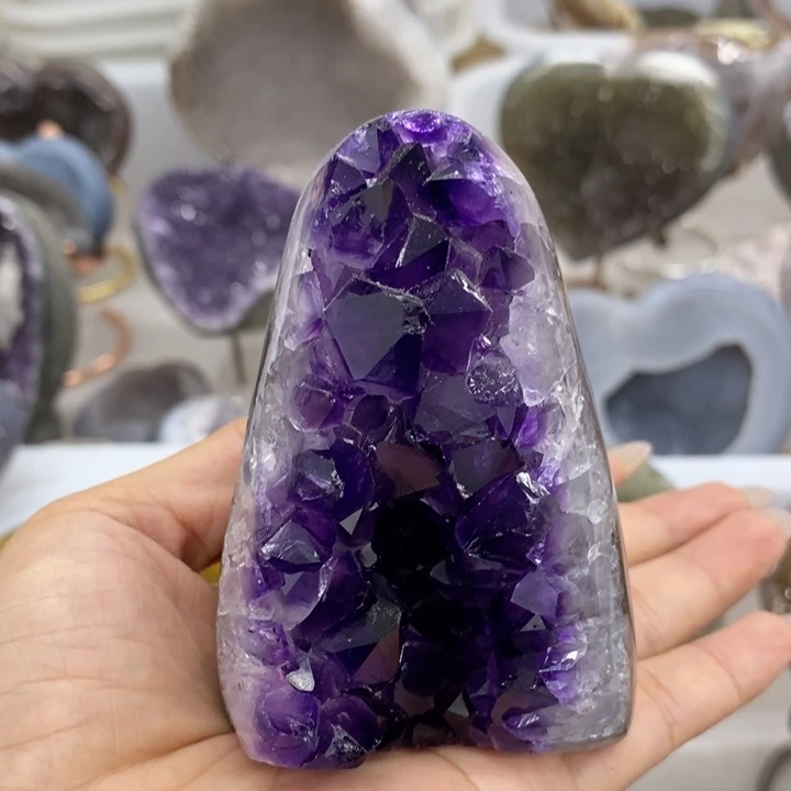 未镶嵌珠宝半成品紫晶