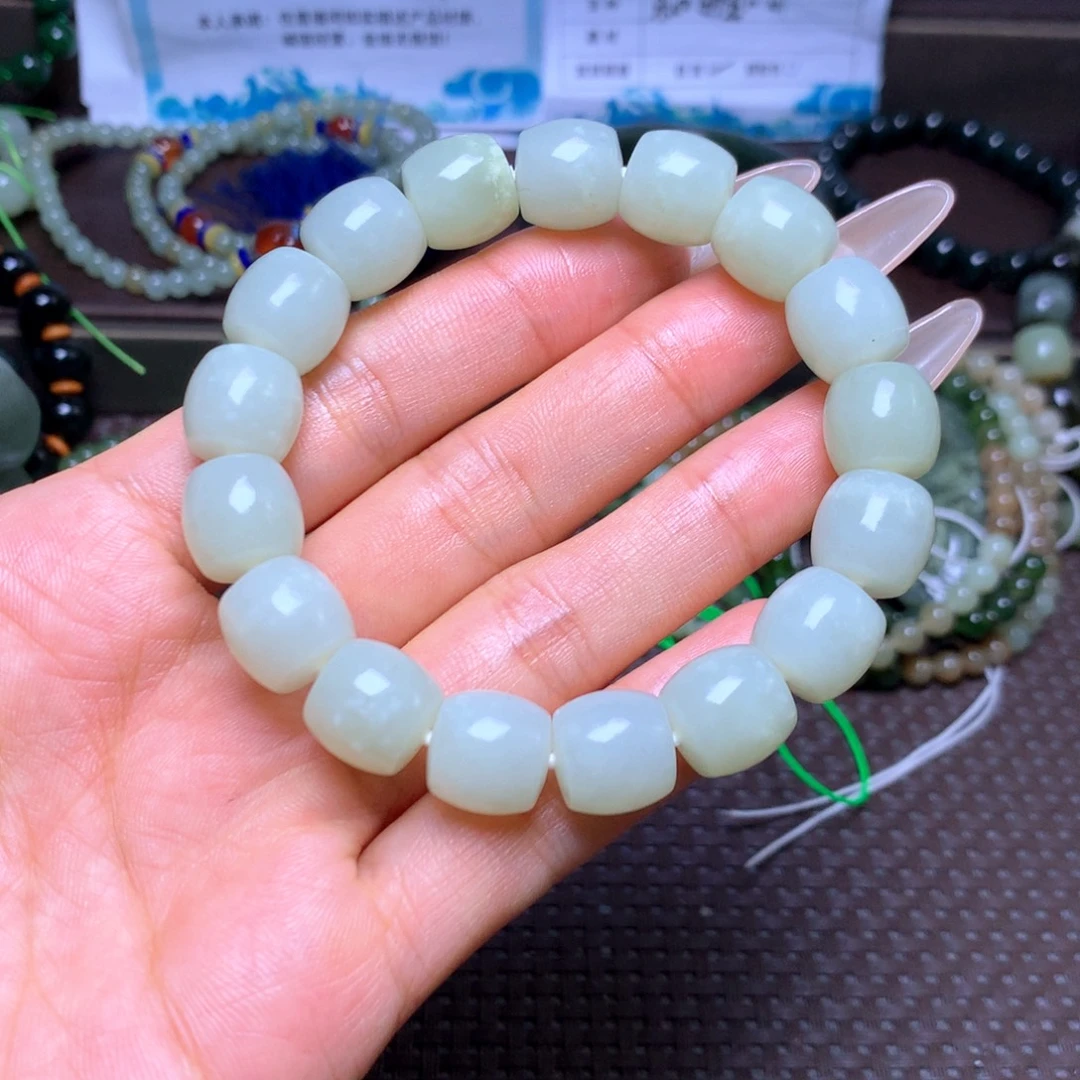 未镶嵌手串和田玉卡12