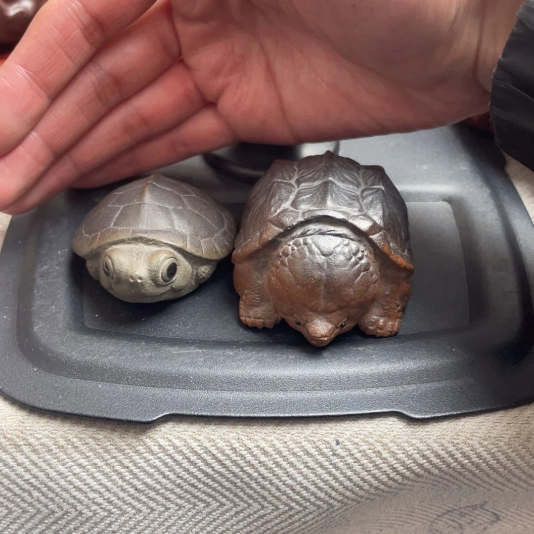 紫砂茶宠。紫砂瑕疵