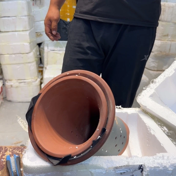 紫砂花盆我在看电影