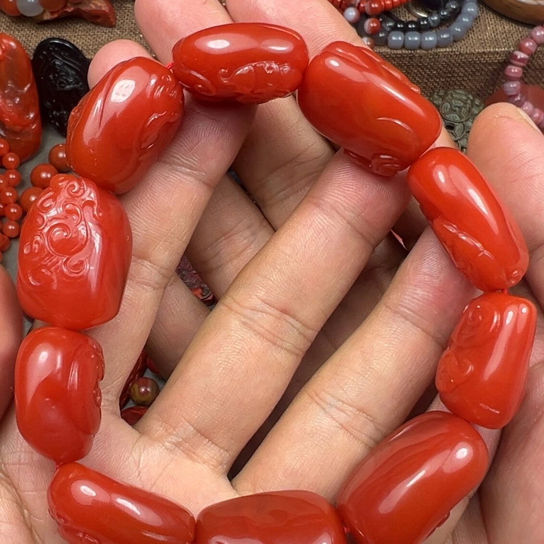 南红玛瑙未镶嵌配饰