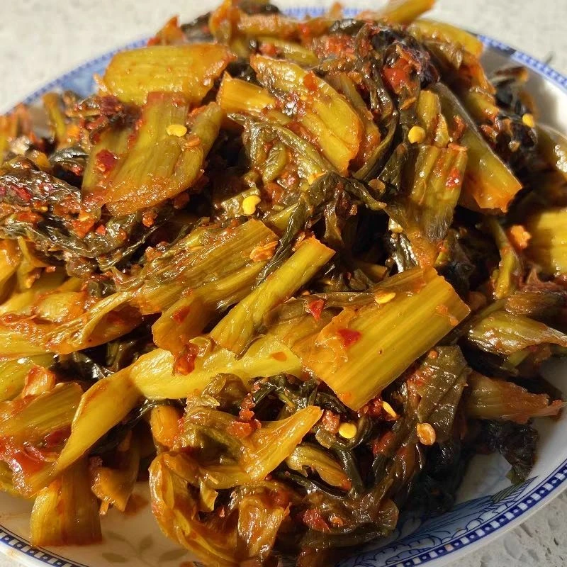 短条酸菜，有泡椒有姜片！