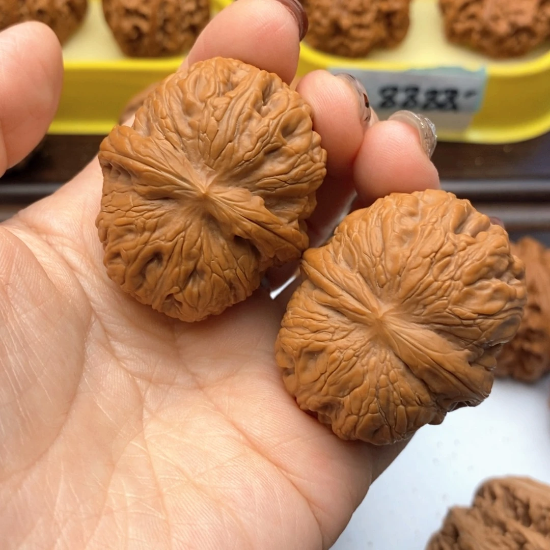 把件文玩核桃43尺元宝