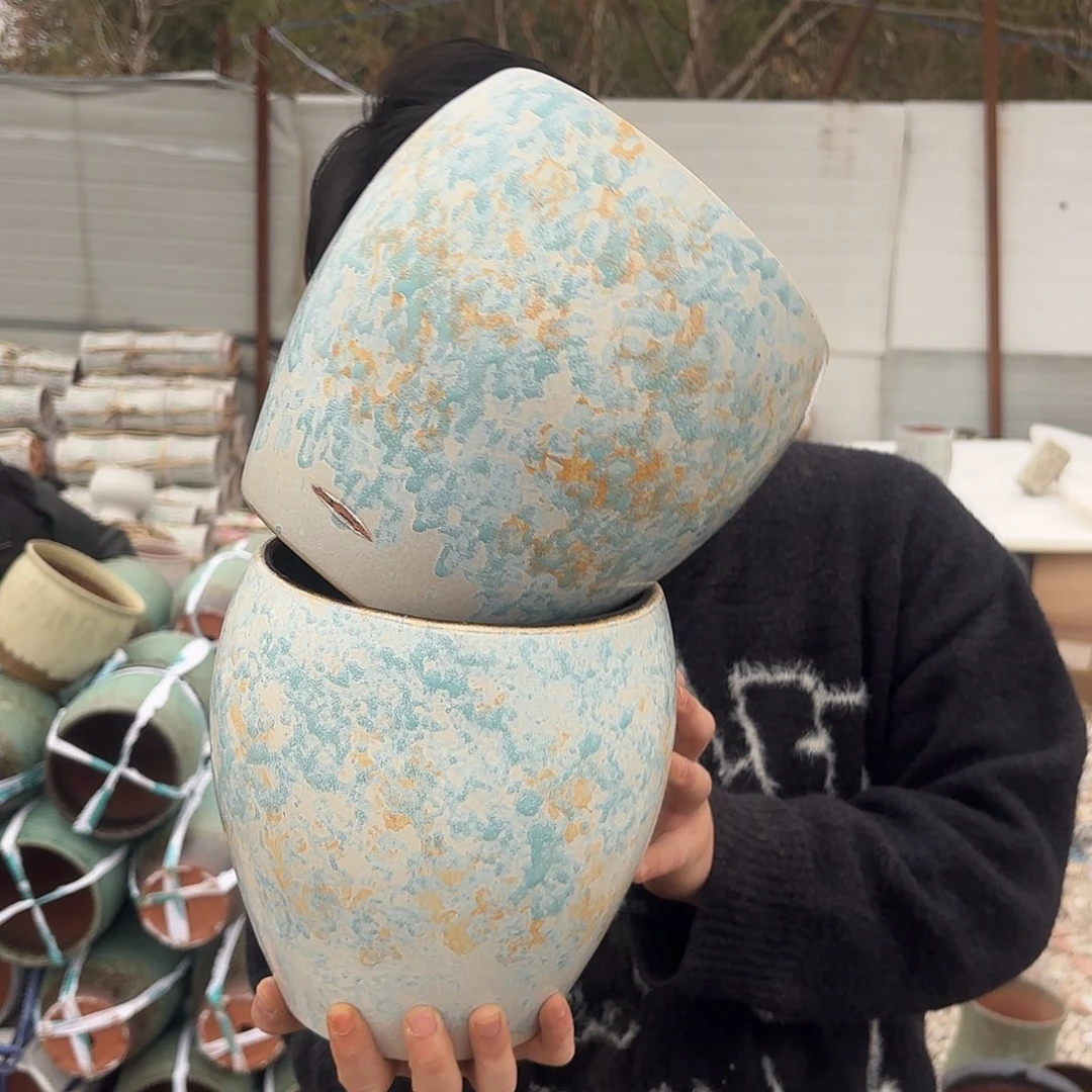 口径18高度20两个蛋壳瑕疵不挑