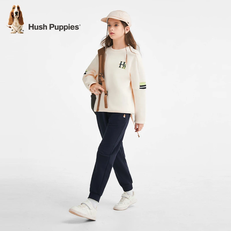 运动长裤 宽松毛圈棉 秋新款 暇步士童装