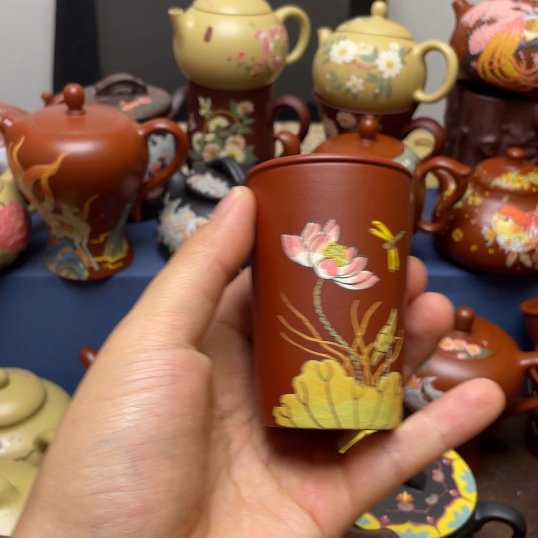 茶杯紫砂紫砂主人杯100cc