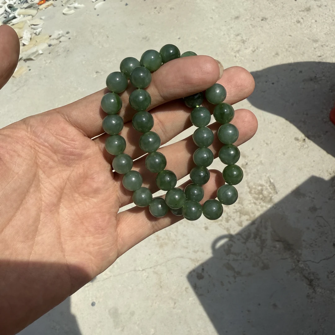 俄罗斯蓝调碧玉手串