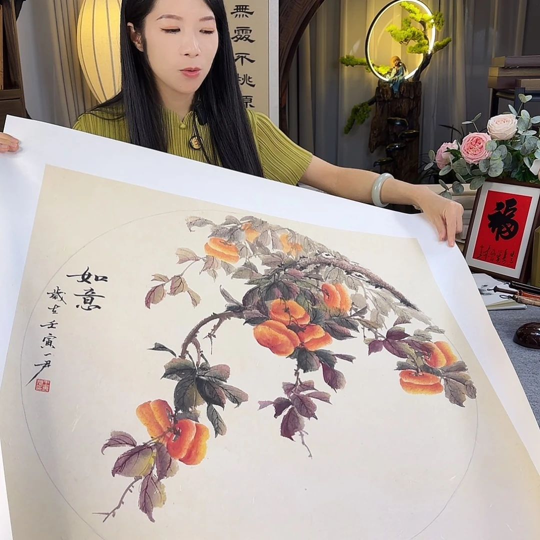 国画王惠君老师国画