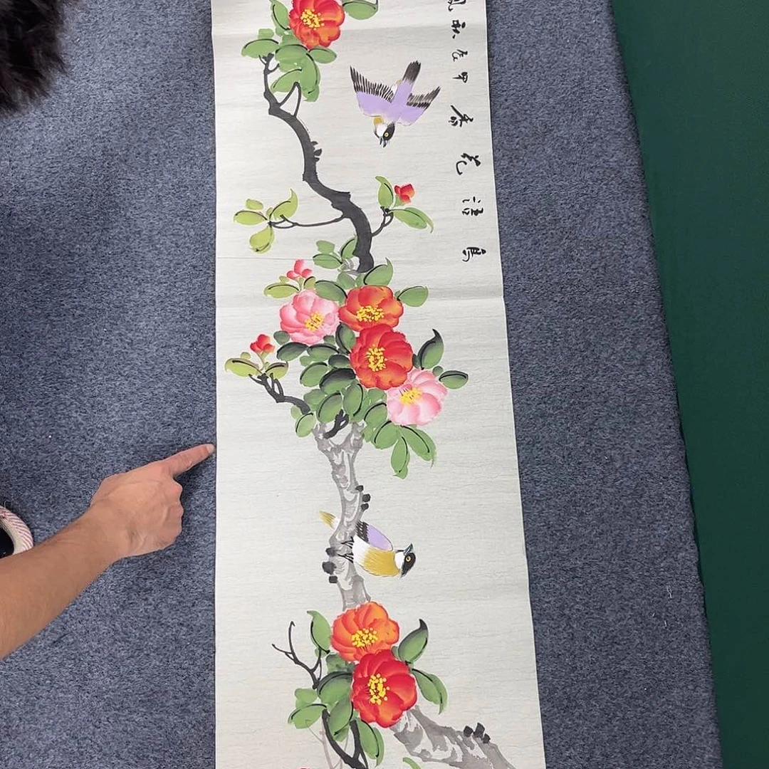 国画宣纸国画纯手绘作品