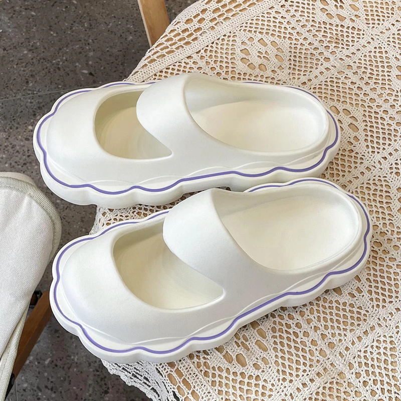 拍一发二玛丽珍拖鞋女夏季室内踩屎感防滑包头凉拖女生外穿