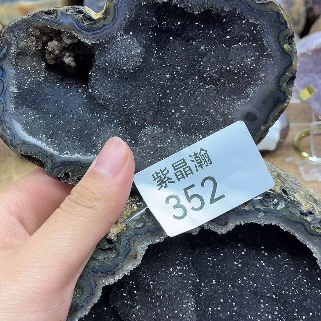 橙***品大型摆件（非配饰）紫晶未镶嵌