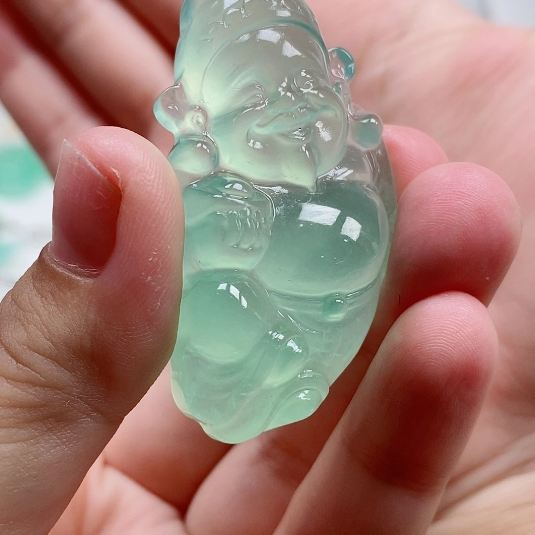 未镶嵌蛇纹石玉吊坠最**糖